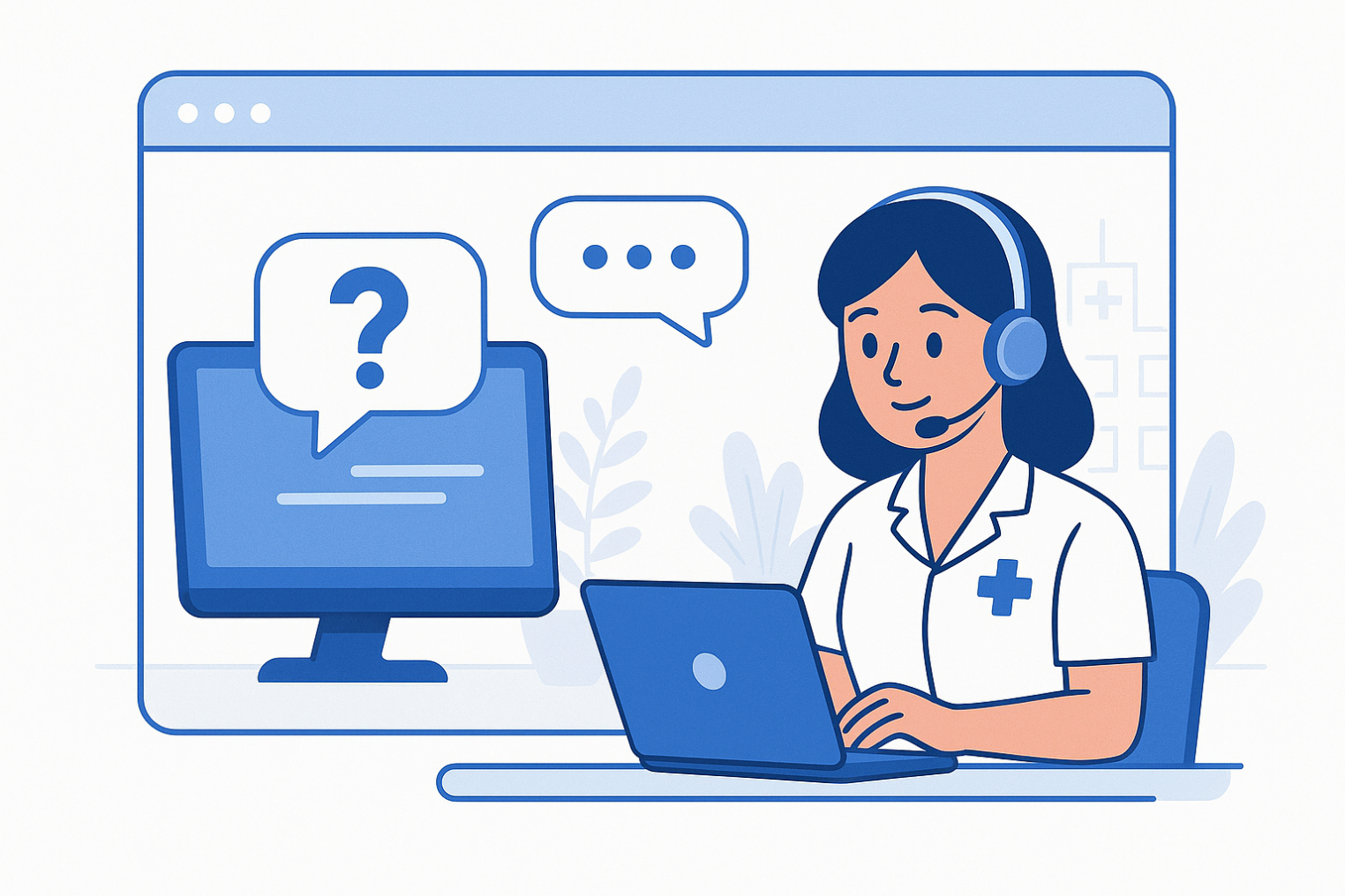 Website for hospitals